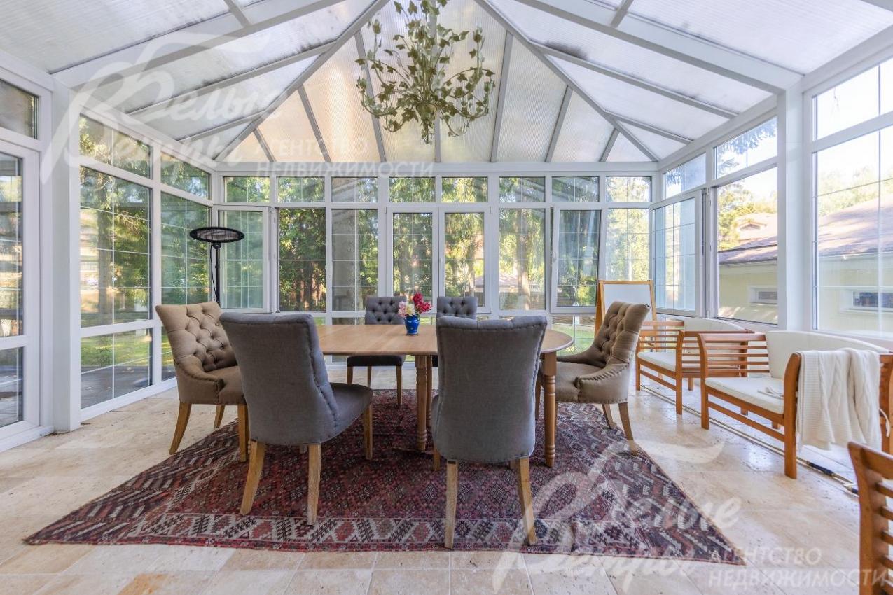 Отапливаемая закрытая терраса-зимний сад 23 кв.м