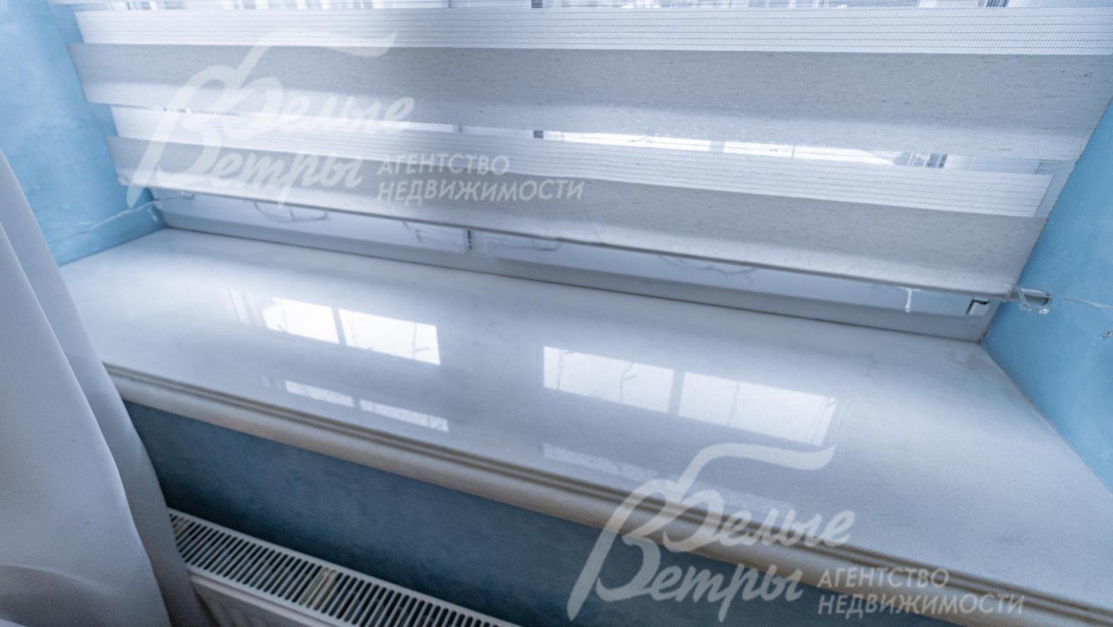 Подоконники из натурального белого мрамора