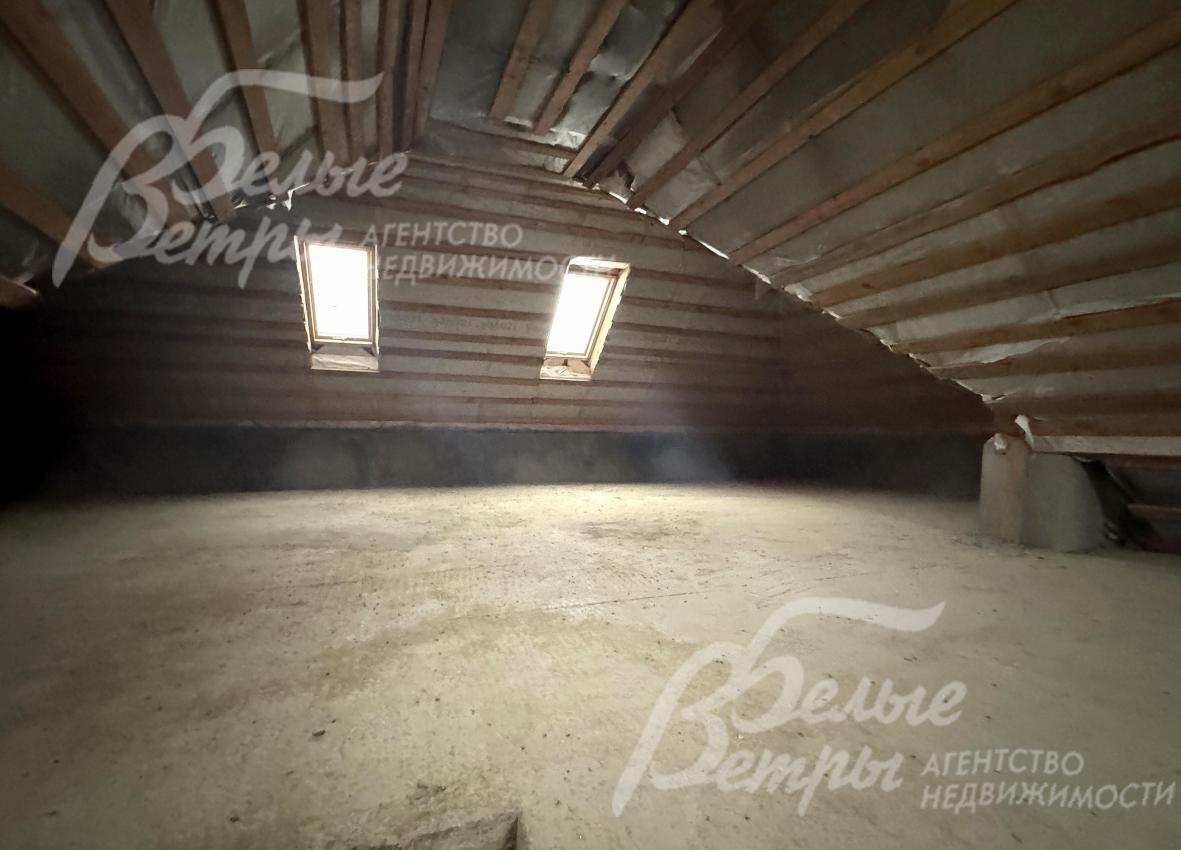 Высота полоков на мансардном этаже - до 3 м