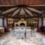 Уникальная шатровая беседка-барбекю