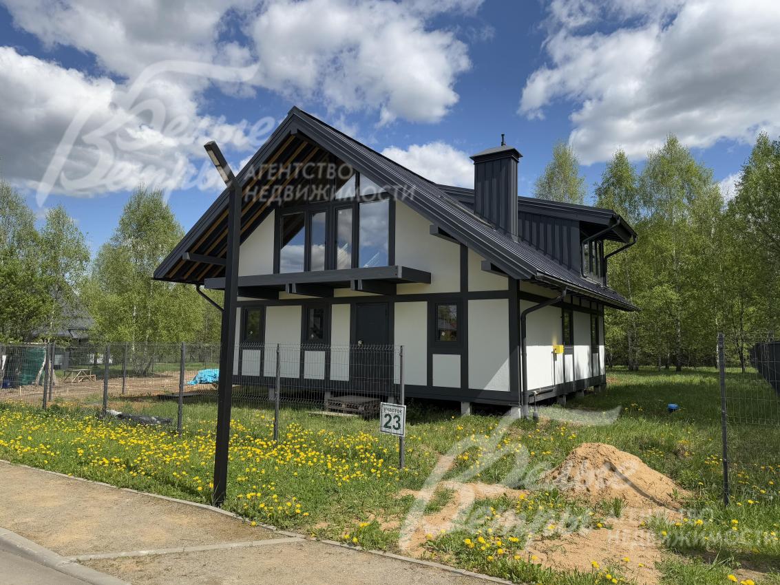 Участок 9 соток огорожен забором 3D-сетка рабица