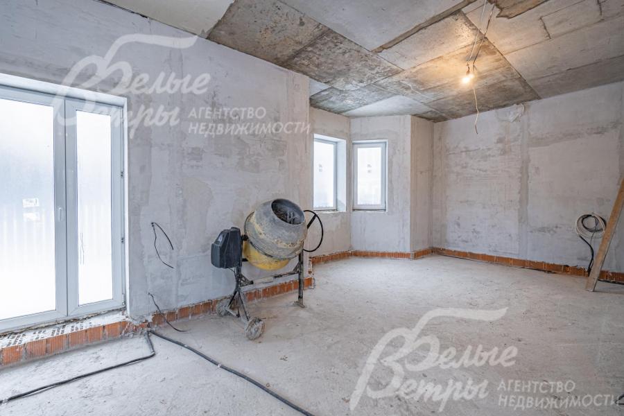 Стены подготовлены под чистовую отделку