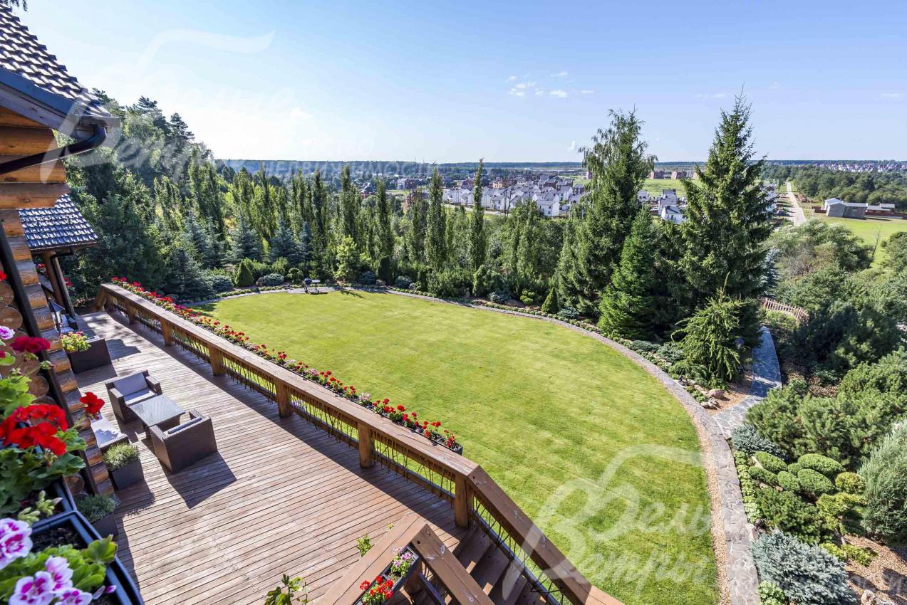 Вид сверху на окрестности