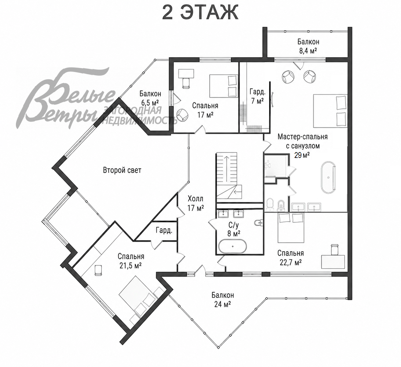 Дом Елизарово Парк КП Каменка id 424-106 планировка1