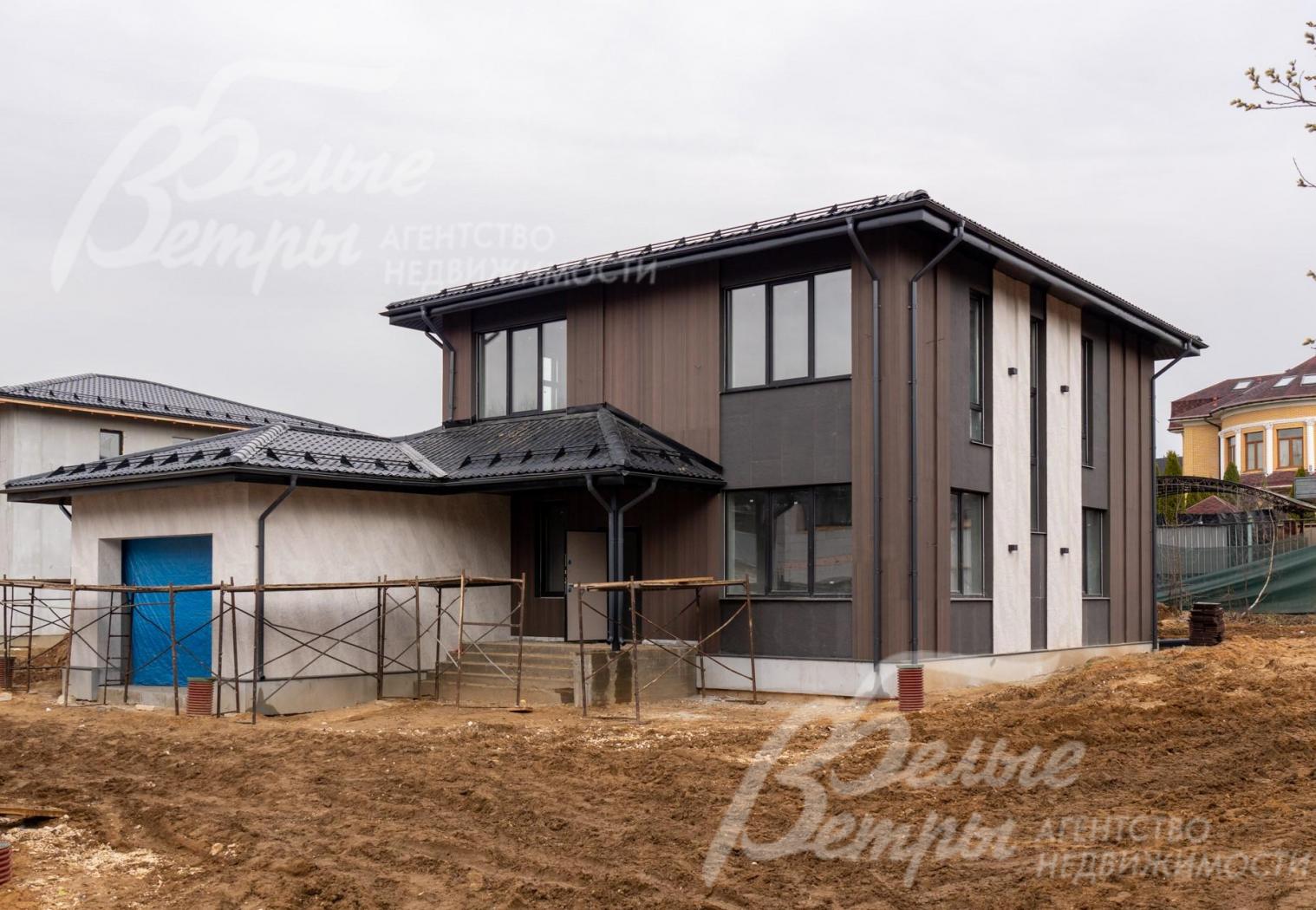 Новый дом 240 кв.м под отделку в КП Бурцево