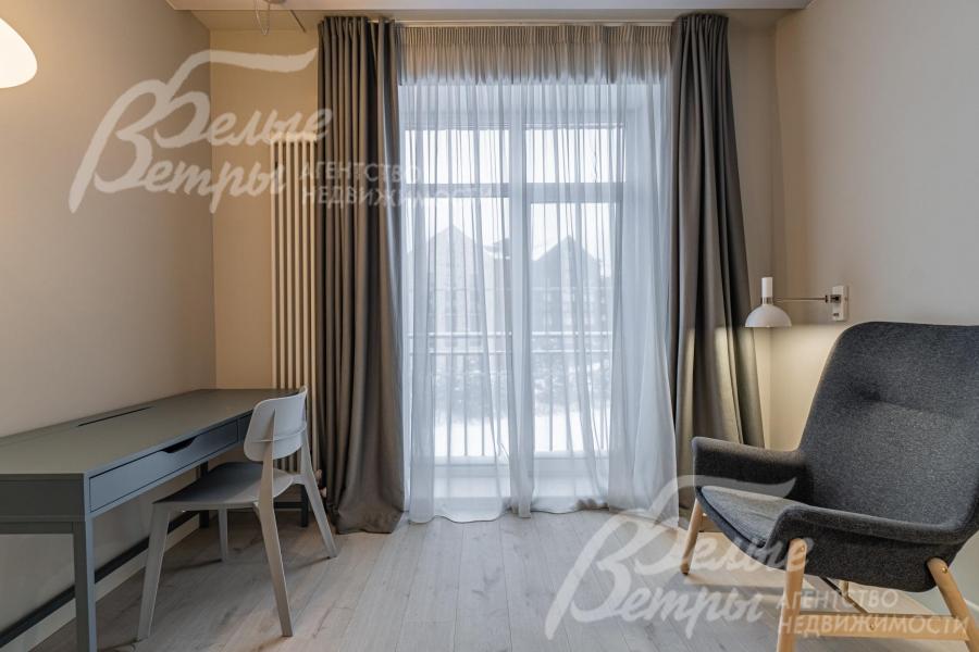 Спальня-кабинет на втором этаже