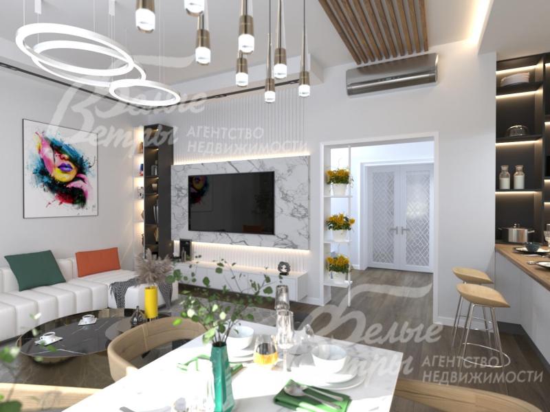 Визуализация. Дом под ключ площадью 170 кв.м в Новой Москве