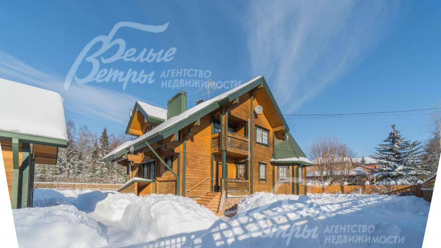 Деревянный дом в аренду на участке площадью 20 соток в коттеджном поселке Согласие-1