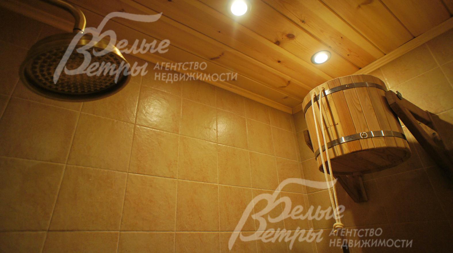 Душевая с бочкой