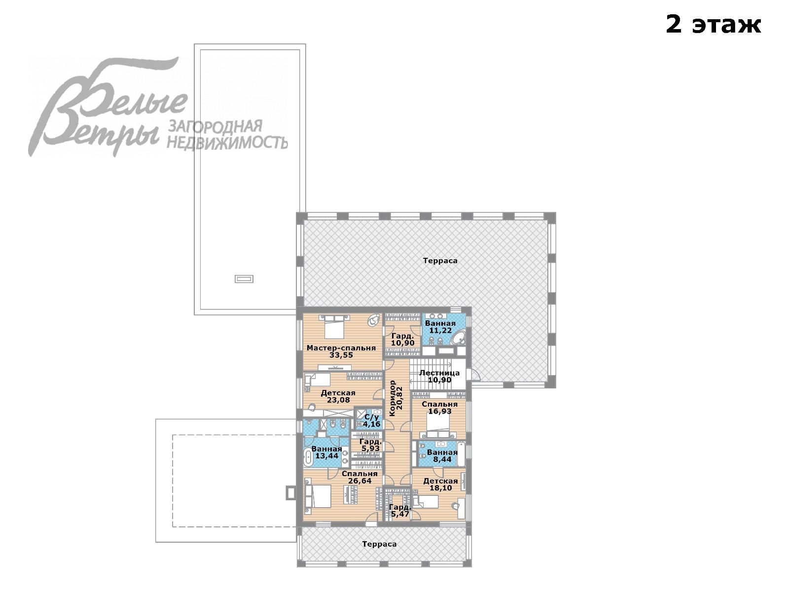 Дом Усадьба Бергов к/п Первомайское id 214-708 планировка1