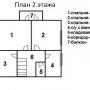 План 2 этажа