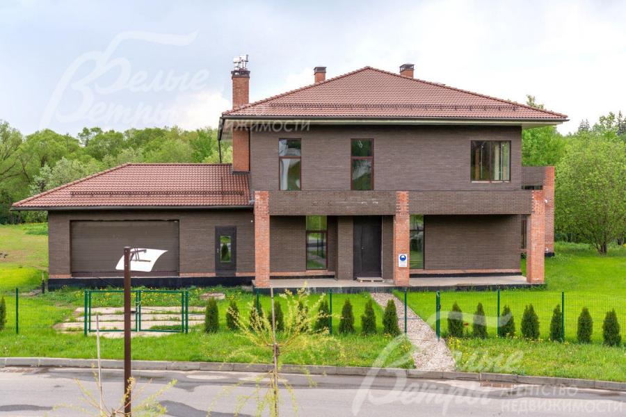 Коттедж под отделку на участке 43 сотки с выходом к реке