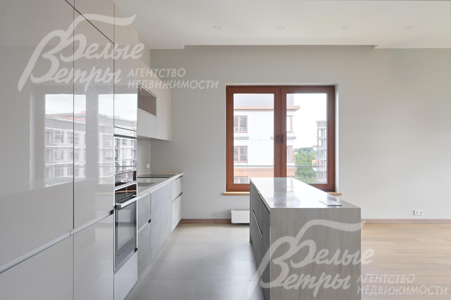 Установлена кухня