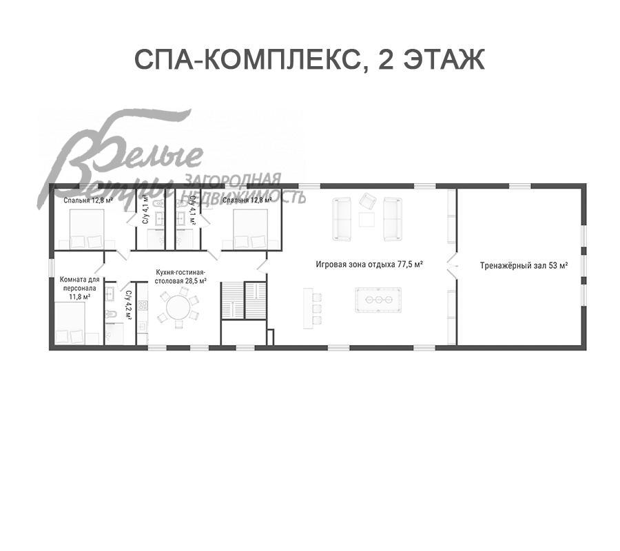 Дом ВИК к/п Кузнецово id 208-955 планировка3