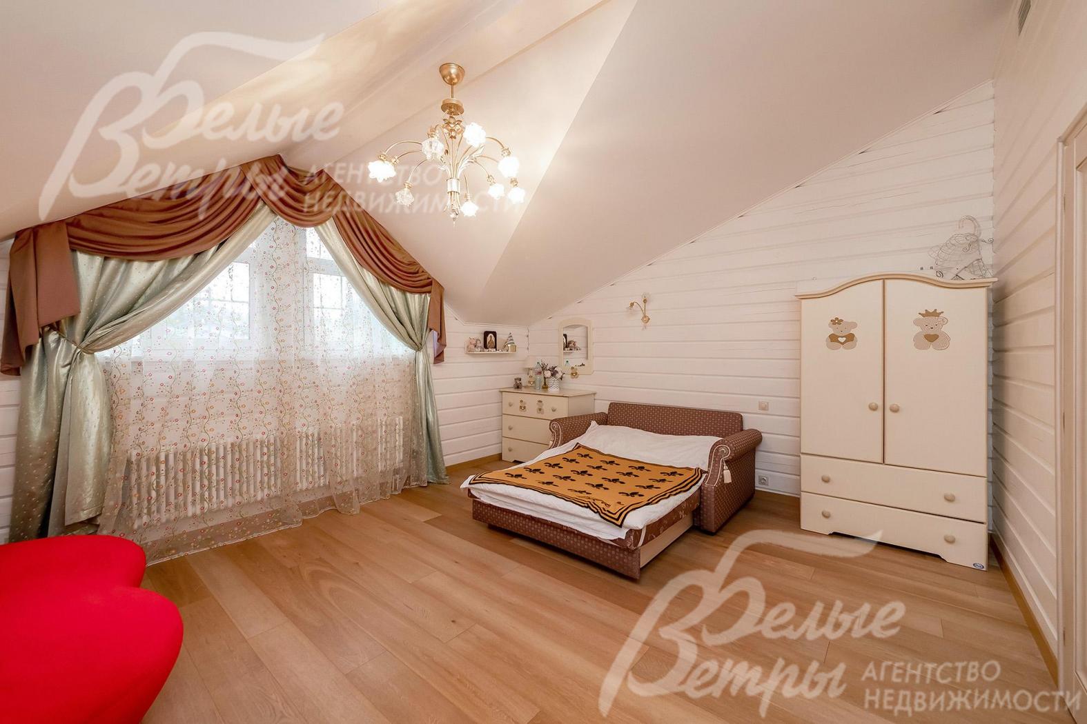 Детская спальня на втором этаже