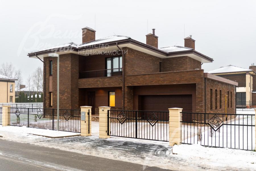 Новый дом под ключ 323 кв.м в охраняемом КП Крекшино