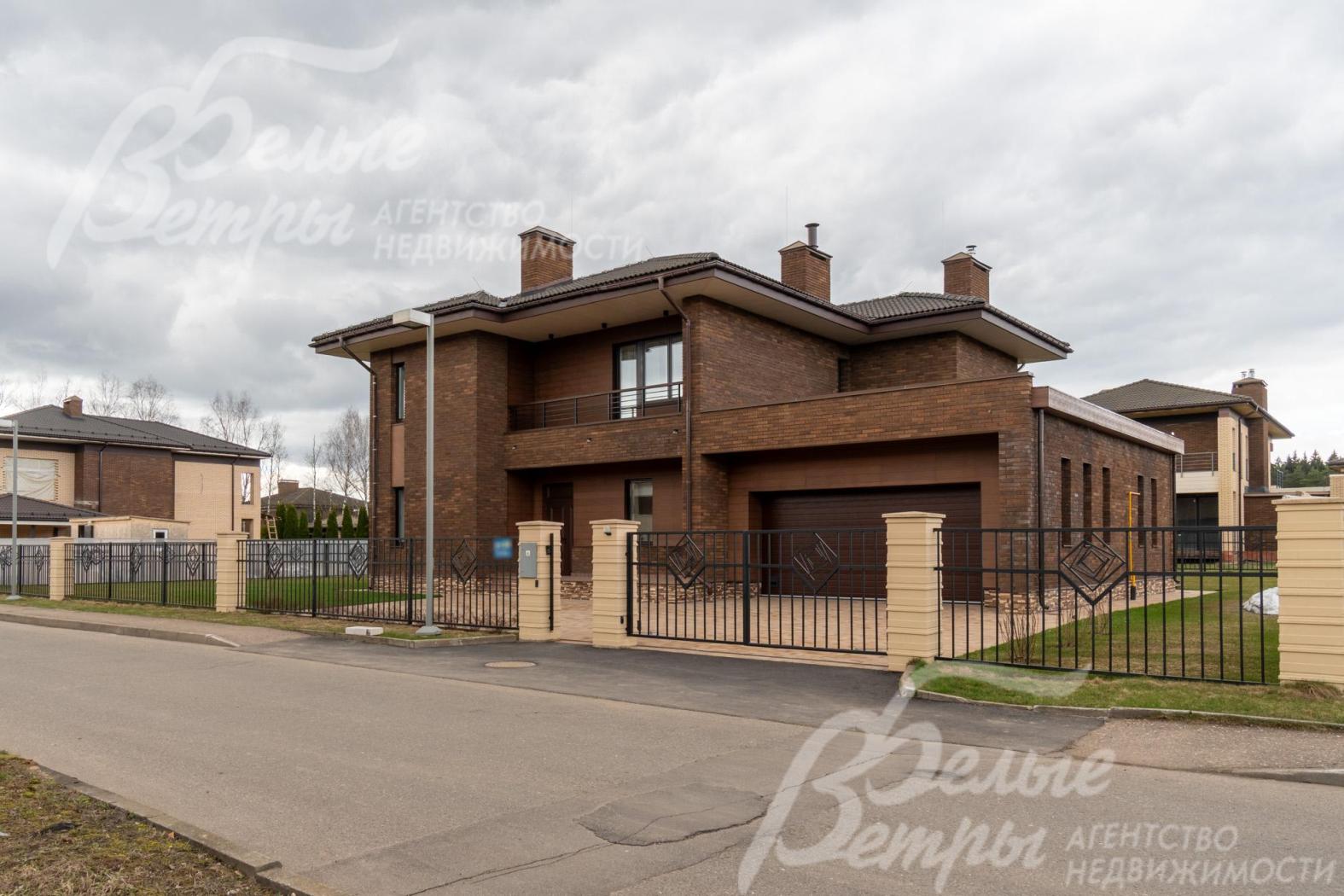 Новый дом под ключ 323 кв.м в охраняемом КП Крекшино