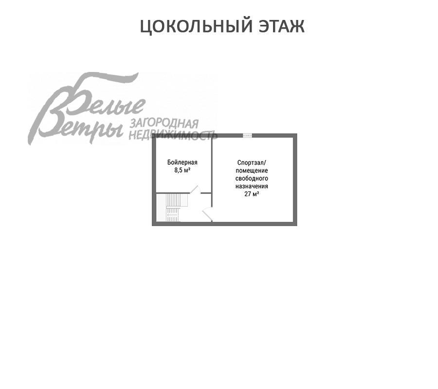Дом Брехово  id 418-905 планировка2