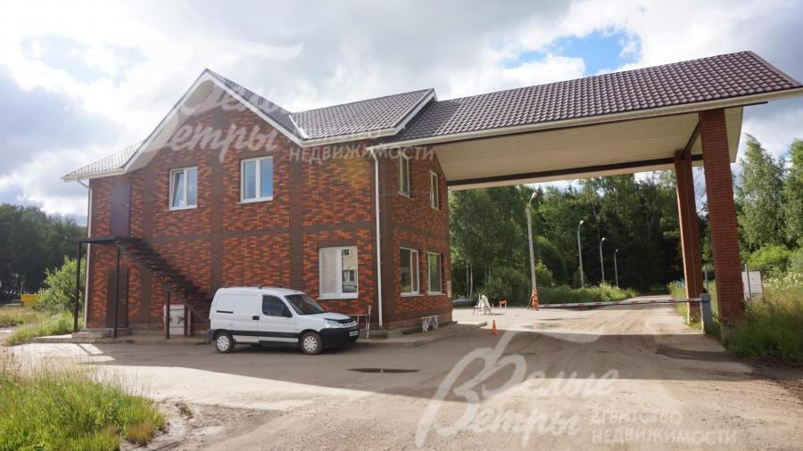 КПП на въезде в поселок