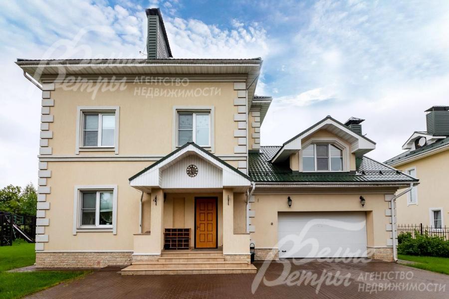 Коттедж с мебелью на участке площадью 22.5 сотки в охраняемом поселке Согласие-1