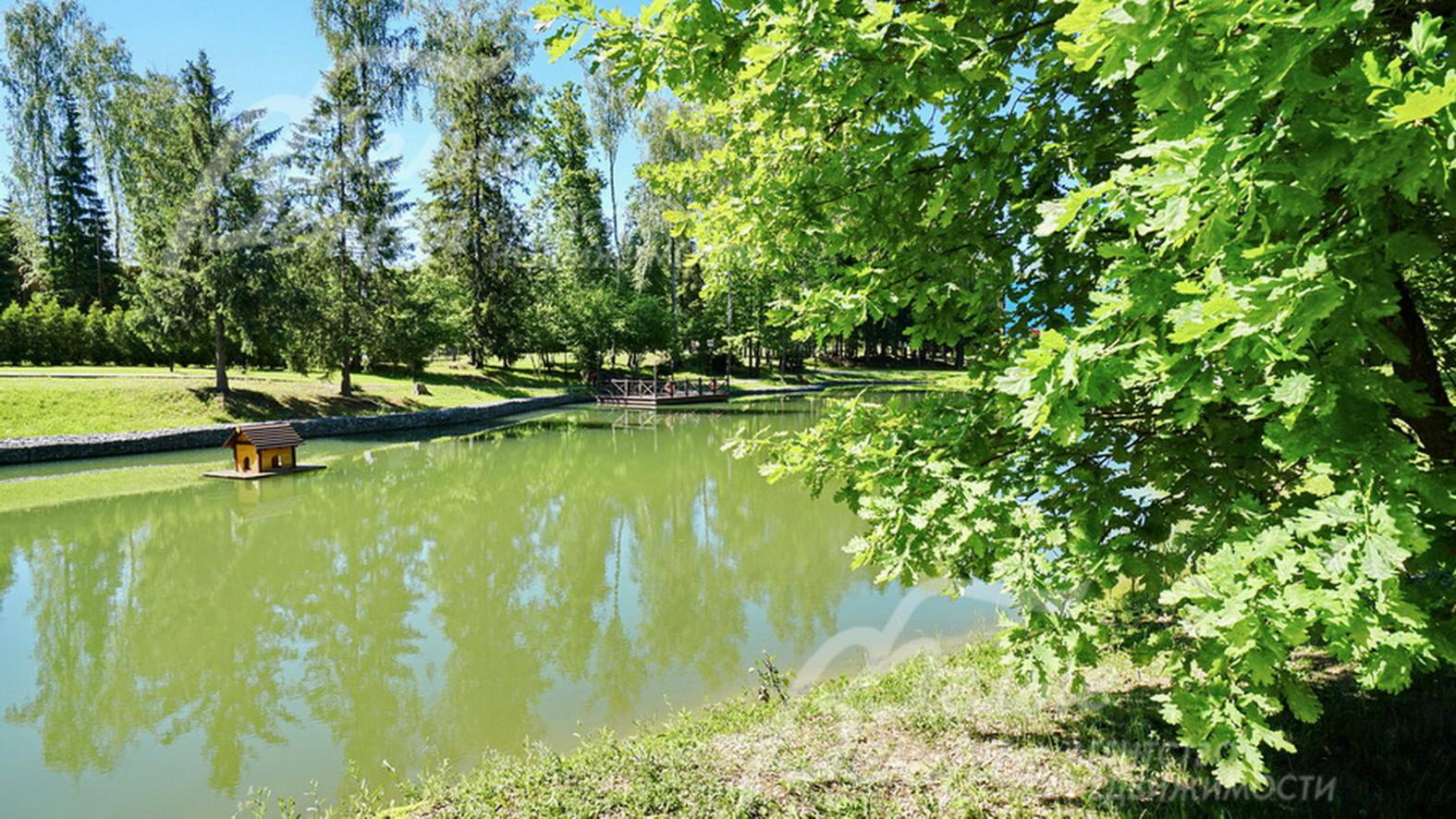 Участок имеет выход к пруду