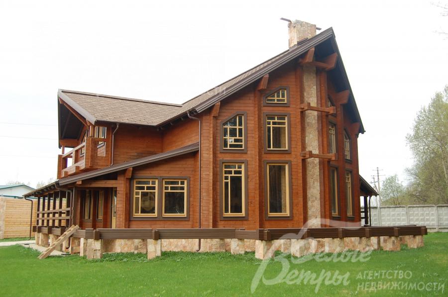 Дом из клееного бруса в Минзаге