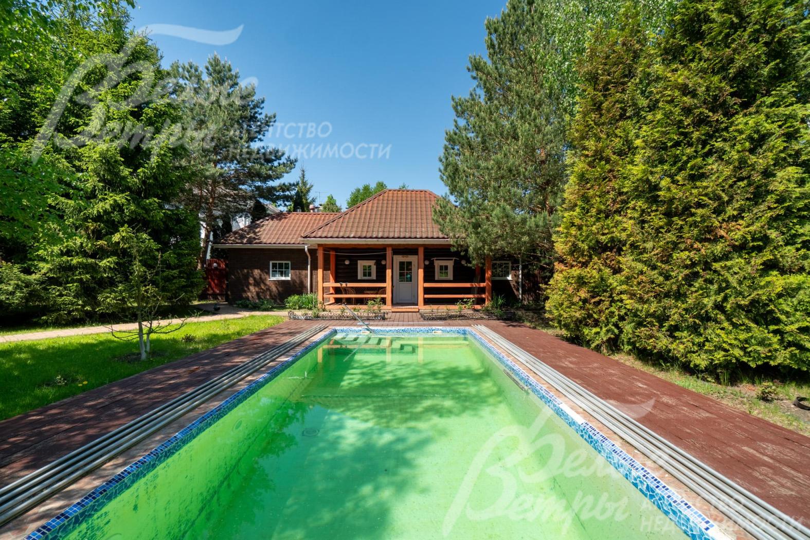 Уличный подогреваемый бассейн 9,7*3,4 (глубина 2 м) 