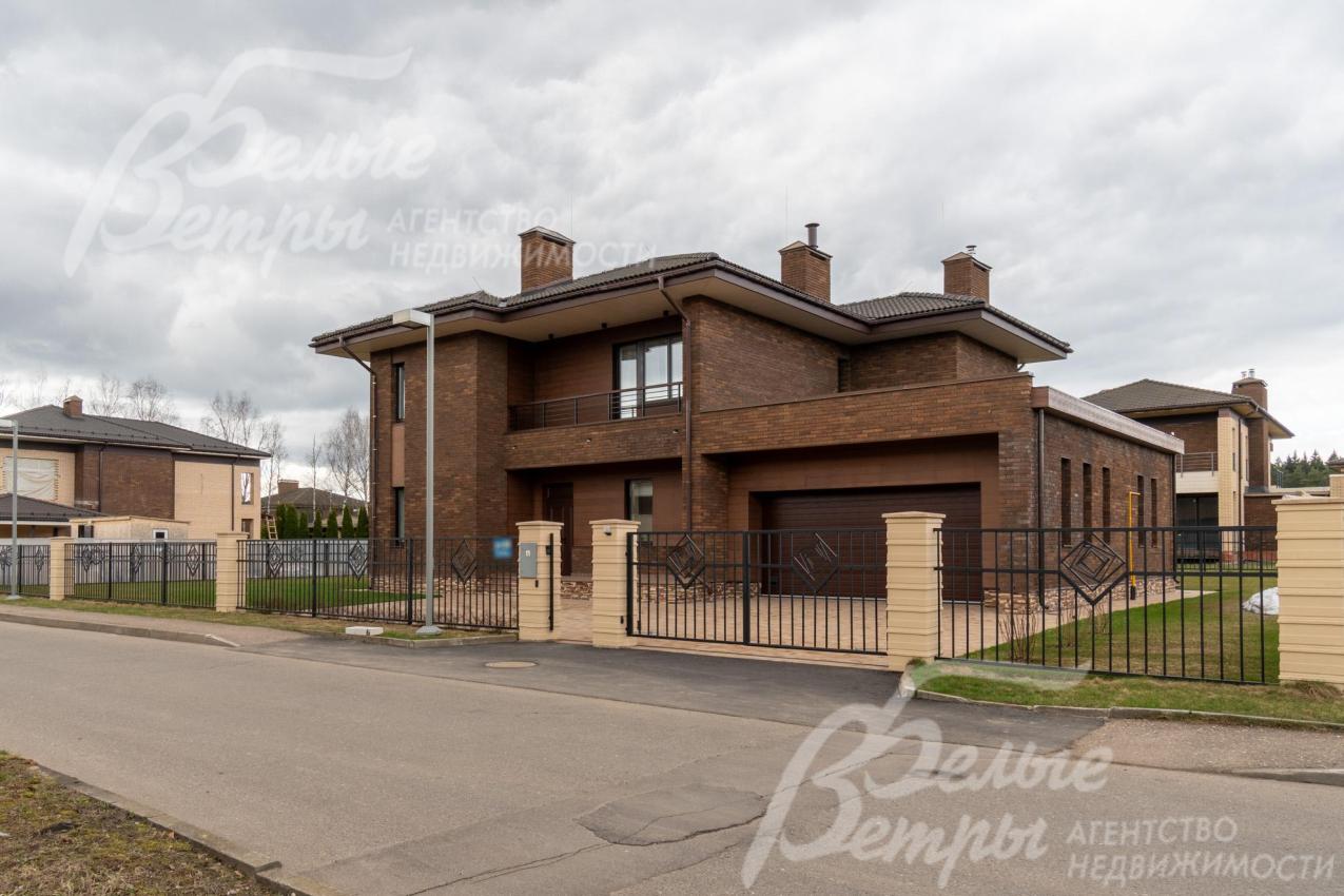 Новый дом под ключ 323 кв.м в охраняемом КП Крекшино