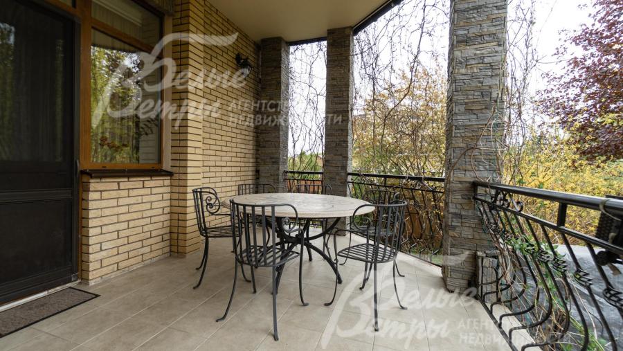 Терраса 10 кв.м на втором этаже