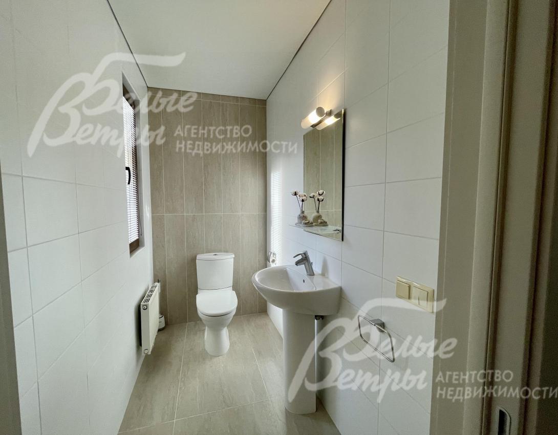 Гостевой санузел на 1 этаже