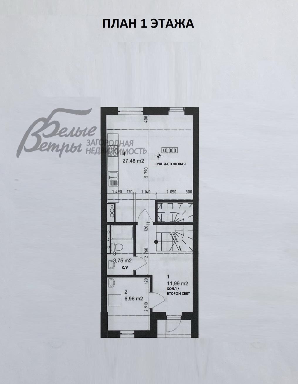 Таунхаус Бремен КП  id 479-102 планировка0