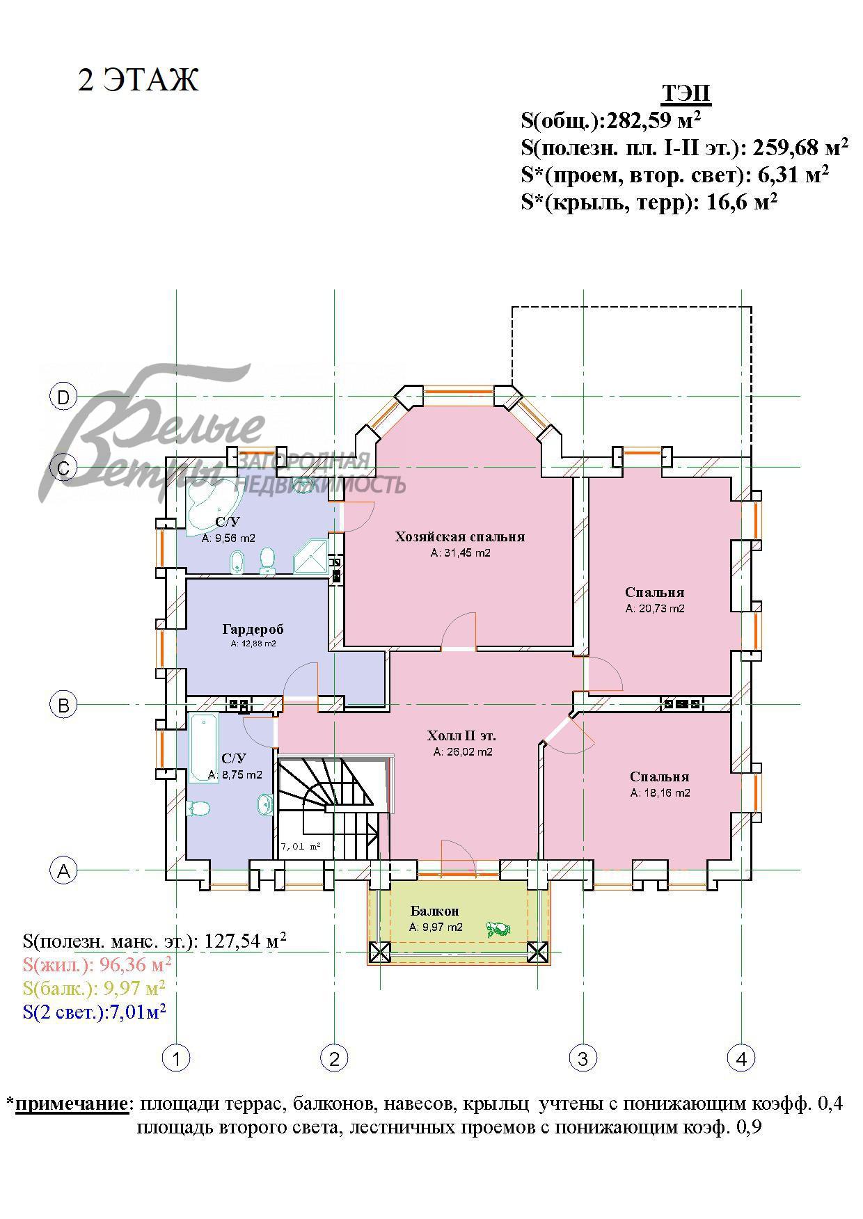 Дом Глаголево парк Новоглаголево id 414-731 планировка1