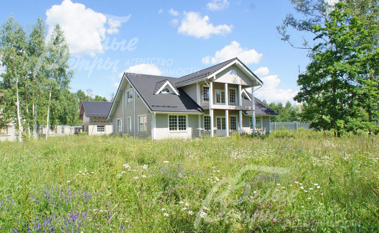 Деревянный коттедж на калужском шоссе