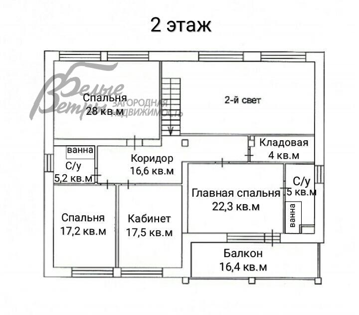 Дом Потапово к/п Южное Бутово id 167-224 планировка1