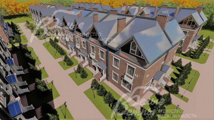 Визуализация готовых таунхаусов