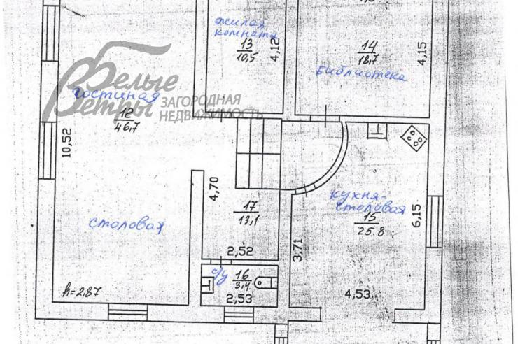 Дом Ватутинки ТИЗ Десна id 350-801 планировка0