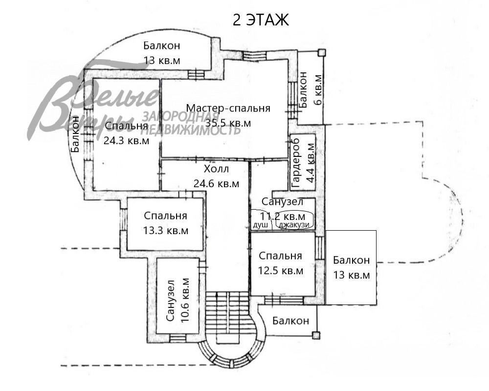 Дом Руднево дер.  id 451-904 планировка2