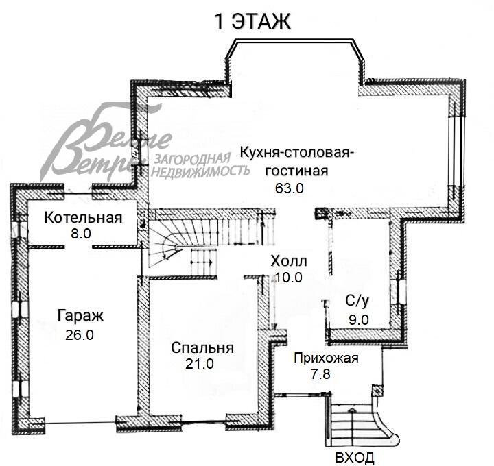 Дом Подмосковные вечера к/п Рогозинино id 458-911 планировка0