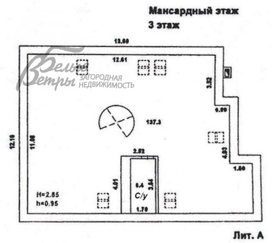 Дом Чистые Пруды к/п Птичное id 125-815 планировка3