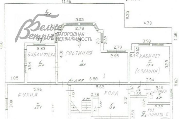Дом Митькино  id 232-906 планировка0
