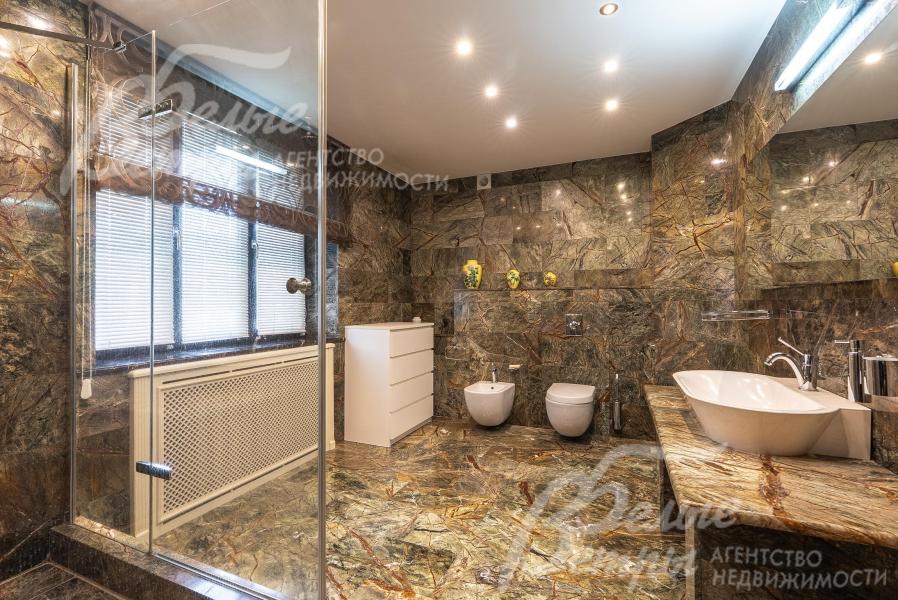 Отделка санузла мрамором