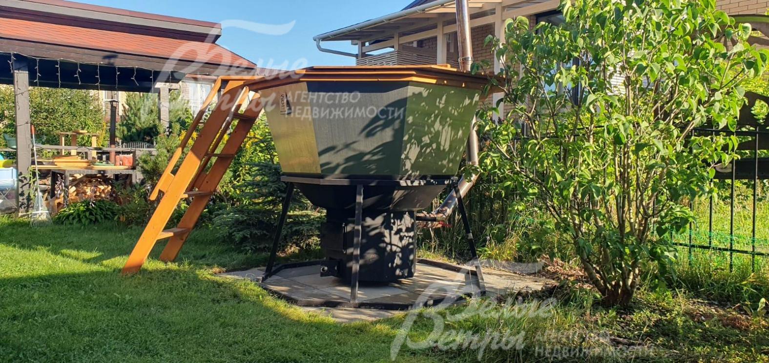 Чан-баня на дровах