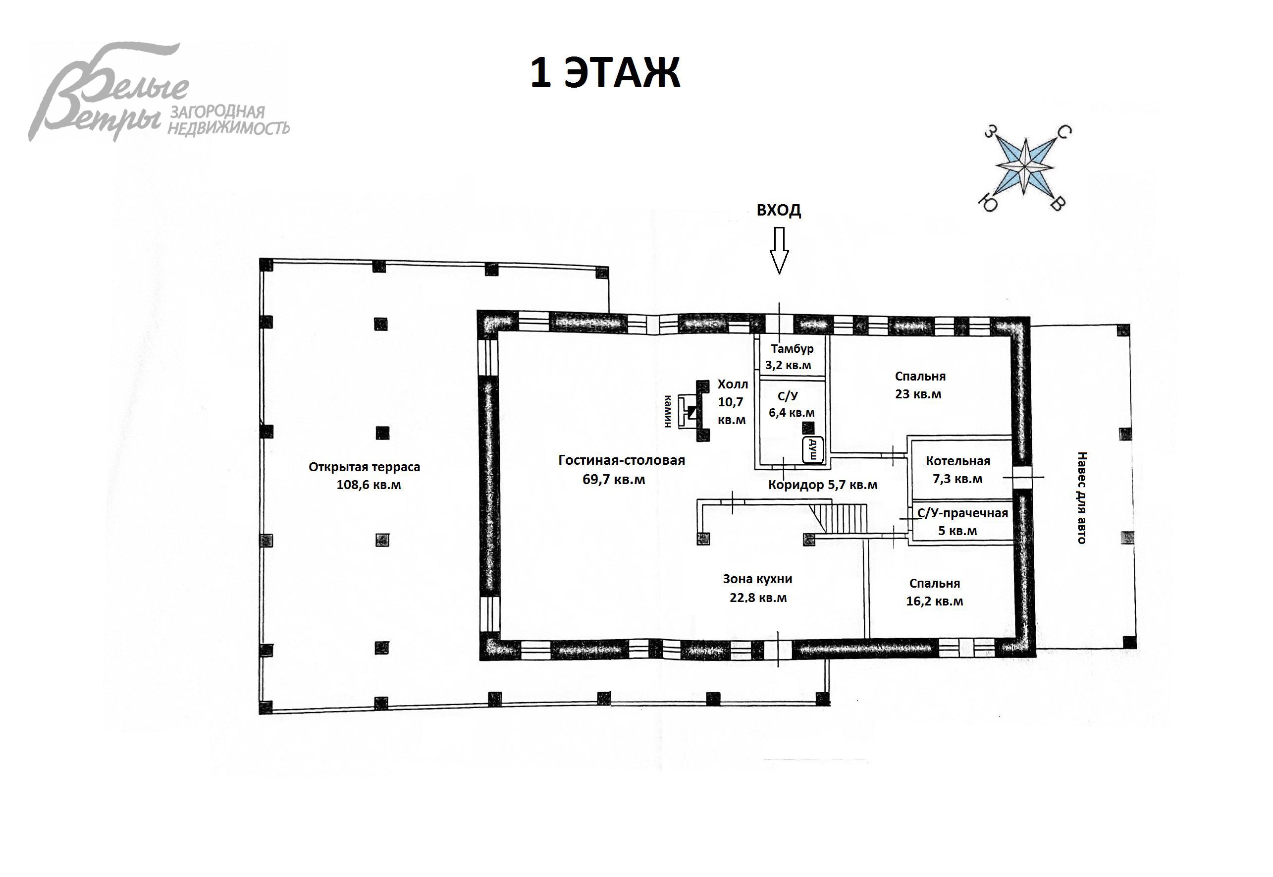 Дом Лесное Озеро к/п Кузенёво id 131-850 планировка0