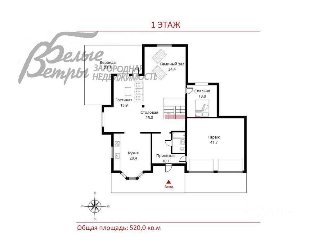 Дом Величъ д. Супонево  id 740-801 планировка1