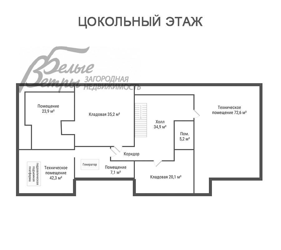 Дом Дубровка ЖК Сосенки id 108-666 планировка0