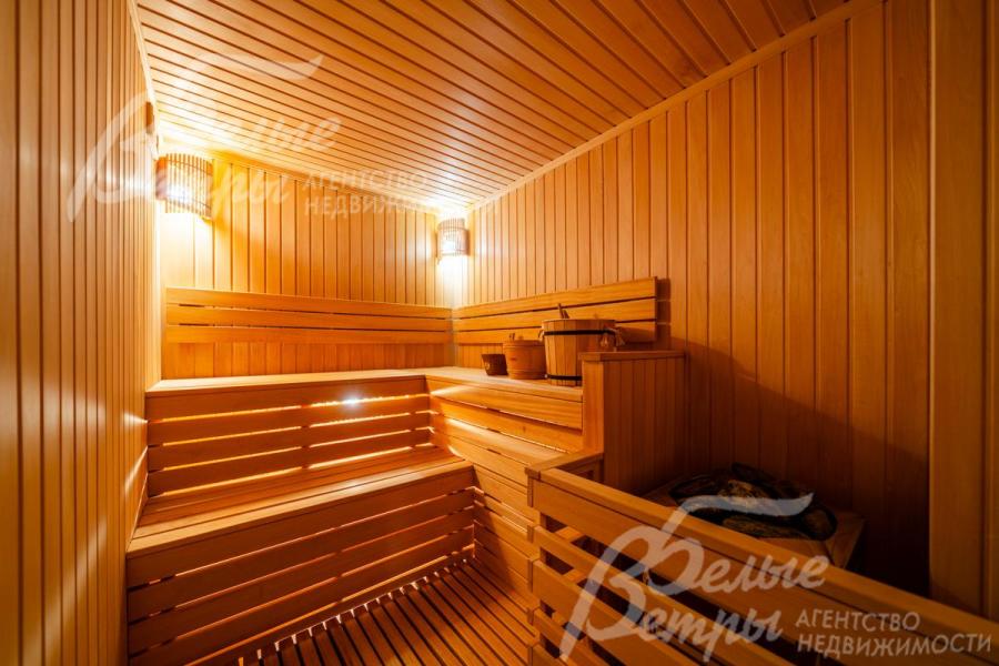 Также в спа-зоне основного дома находится сауна