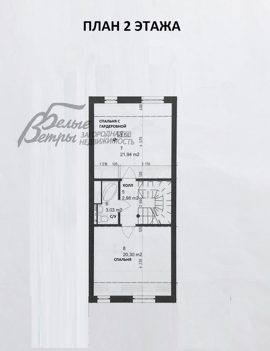 Таунхаус Бремен КП  id 479-102 планировка1