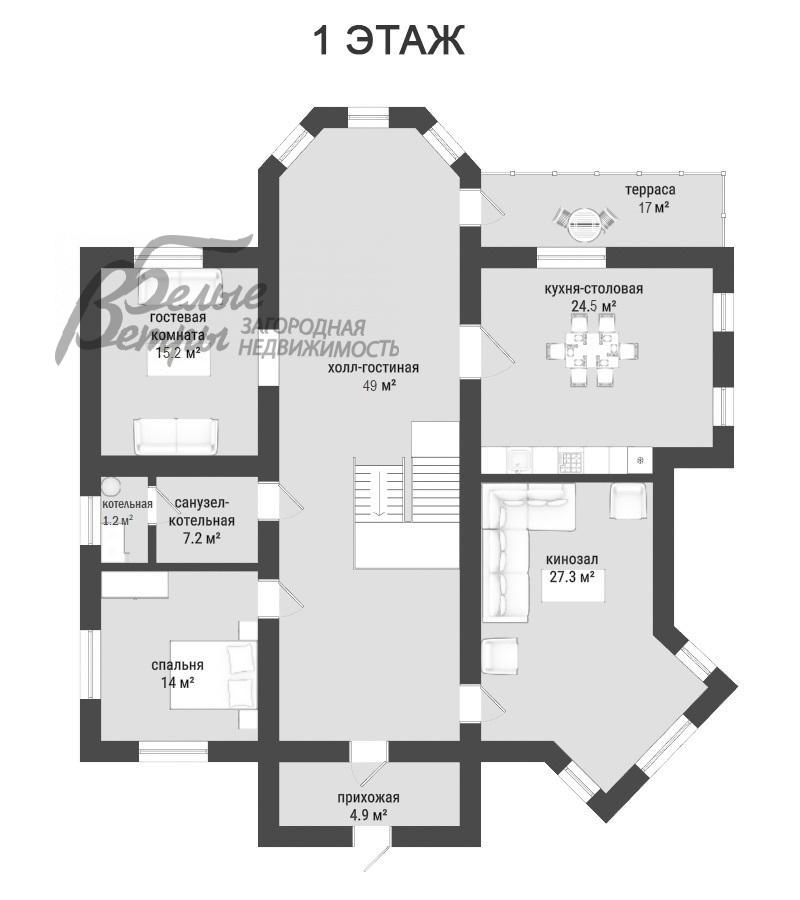 Дом Тарасково  id 468-906 планировка1