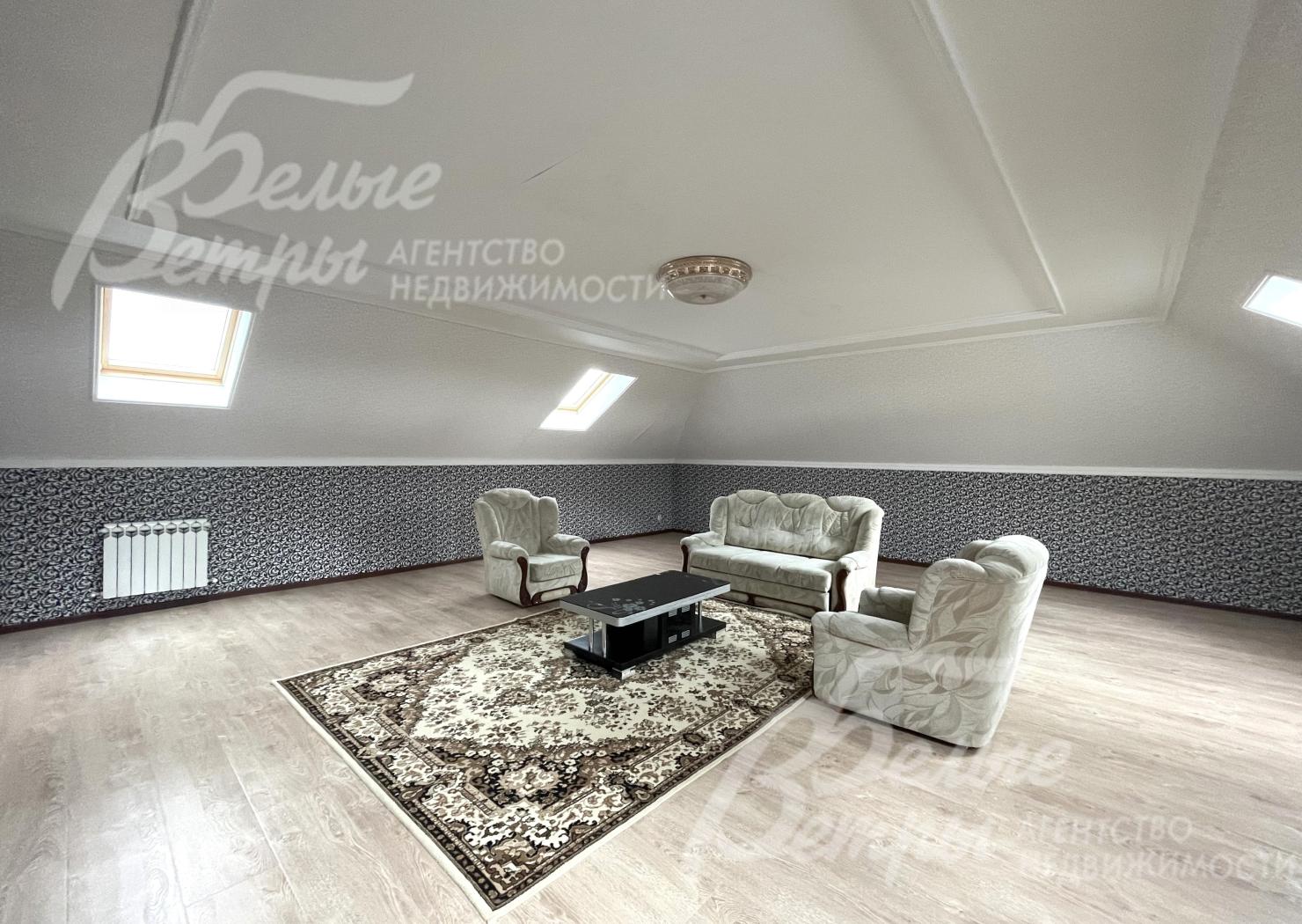 Мансардный этаж с зоной отдыха