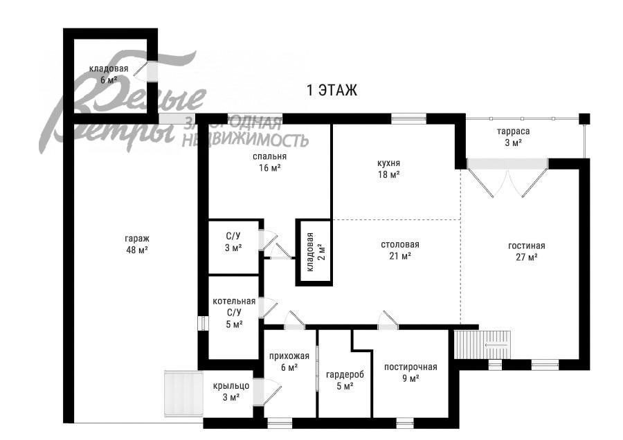 Дом Западная долина к/п Большое Свинорье id 421-916 планировка0